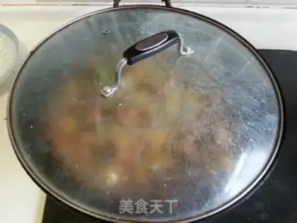 Make Soy potatoes, fried chicken step 11