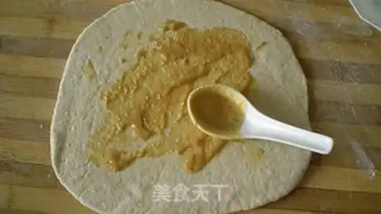 Make Peanut butter pancake step 2