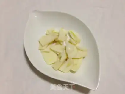 Make Clear the bean tip step 1