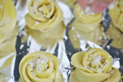 Make The rain, roses, coconuts step 12