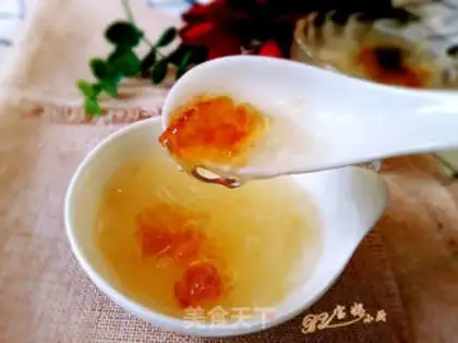 Make Peach and silver spoons step 10