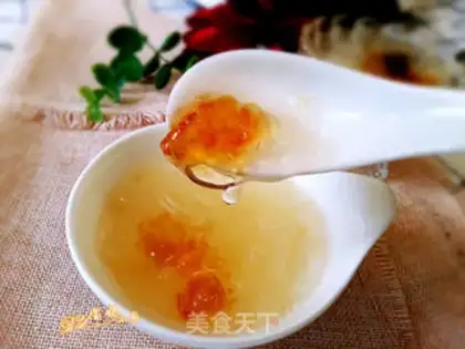 Make Peach and silver spoons step 11