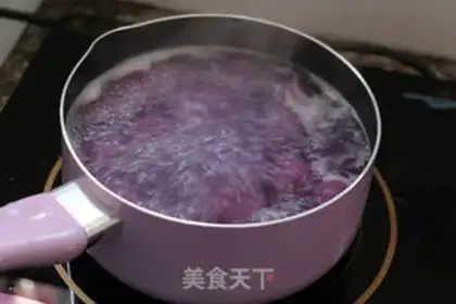 Make Black-sesame potato soup step 2