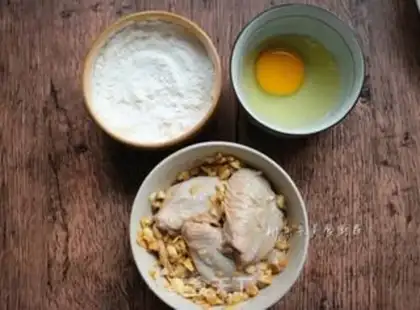 Make Garlic chicken wings step 3
