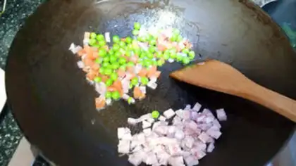 Make Cracker rice step 2