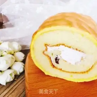 Make Cranberry-skin cake roll step 30