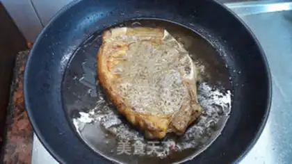 Make Fried cold steak step 4