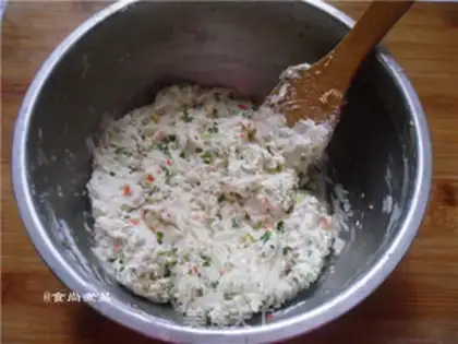 Make Onion onion pancakes step 4