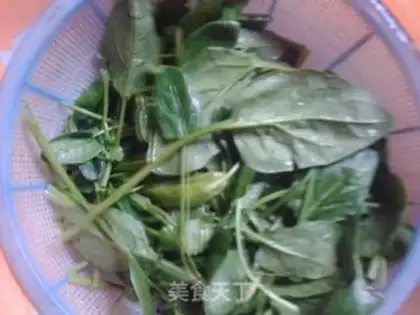 Make Spicy spinach step 0