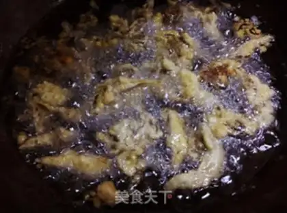 Make Fried mushrooms step 5