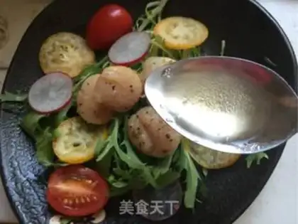 Make Fried scallops step 7