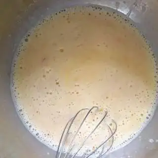 Make Pumpkin caramel pudding step 4