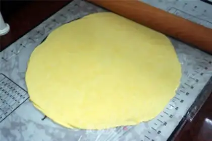 Make Ten inches of pumpkin cheese step 3
