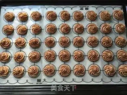 Make Coffee cookies step 11