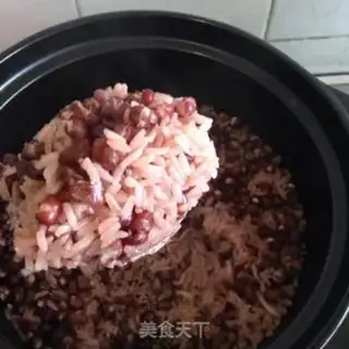 Make Red bean rice step 4