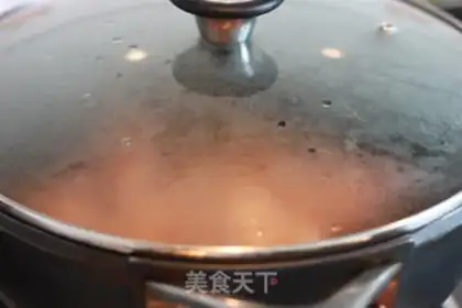 Make The honey sauce, the chicken string step 5