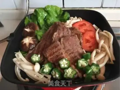 Make Black pepper steak step 8