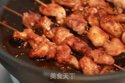 Make The honey sauce, the chicken string step 6