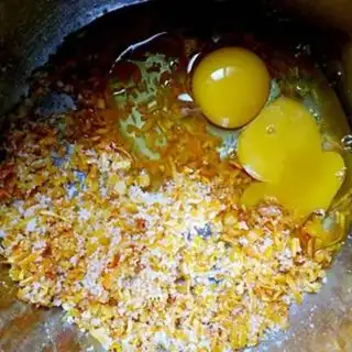 Make Orange pound cake step 2