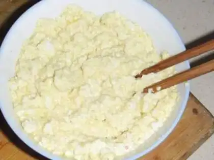 Make Chicken tofu step 1