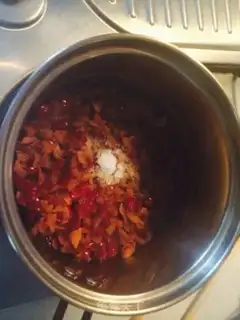 Make Red sugar, red date cake step 8