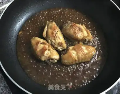 Make Orange honey chicken wings step 4