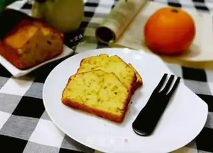Make Orange pound cake step 9