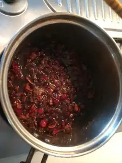 Make Red sugar, red date cake step 12
