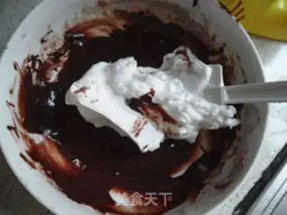 Make Cherry cocoa cake step 8