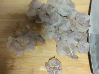 Make Thai shrimp cake step 2