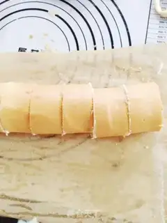 Make Almond cake rolls step 12