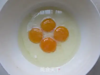 Make Orange cake roll step 2