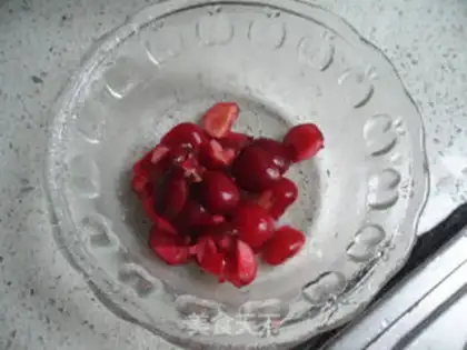 Make Cherry cocoa cake step 12