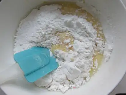 Make Orange cake roll step 3