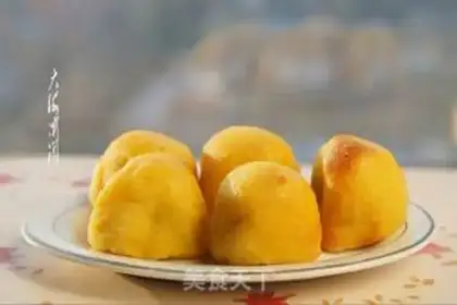 Make Dried bean buns step 6