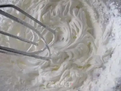 Make Orange cake roll step 8