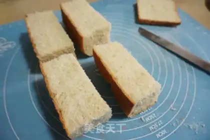 Make Vanilla ice cream toast step 8