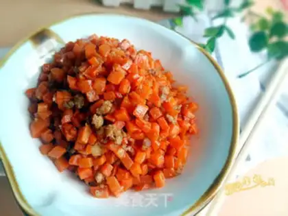 Make Scrambled carrots step 12