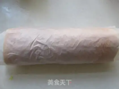 Make Orange cake roll step 11