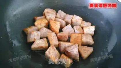 Make Potato red meat step 4