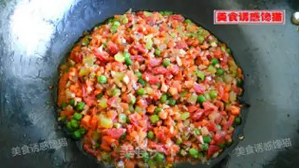 Make Sausage rice step 5
