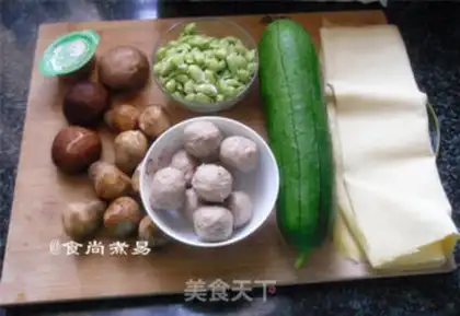 Make Beefball casserole step 0