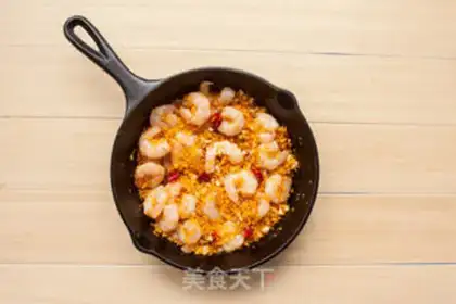 Make Shrimp sprouts step 7