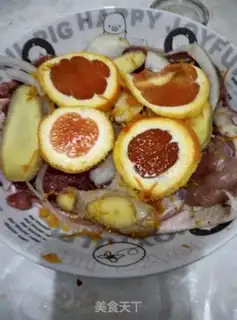 Make Orange cheese chicken leg rolls step 3