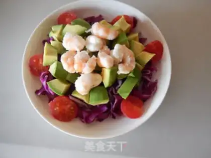 Make Cream shrimp salad step 7