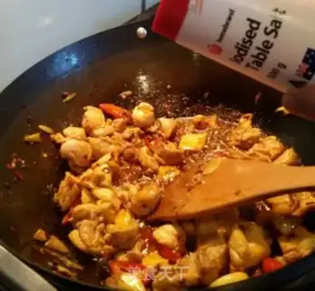 Make Spicy chicken step 9