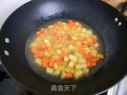Make Potato carrot rice step 6