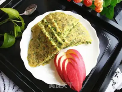 Make Yellow-mealed egg omelet step 10