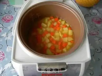 Make Potato carrot rice step 9