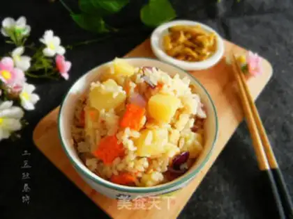Make Potato carrot rice step 15